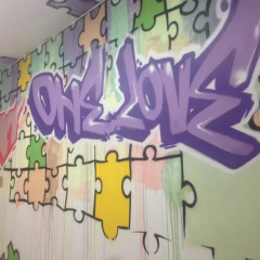 One Love Hostel Кровать в общем номере с двухъярусной кроватью