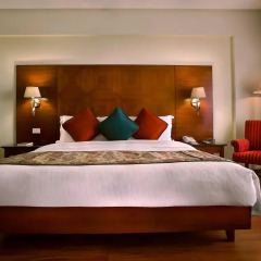 Отель The LaLiT Mumbai 5* Номер Делюкс с различными типами кроватей фото 4