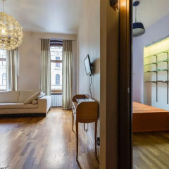 Апартаменты Apartment Na Petrogradke комната для гостей