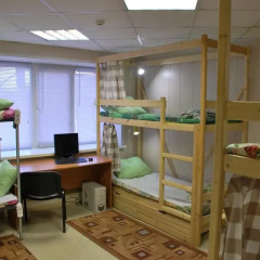 Хостел на Гуртьева Кровать в общем номере с двухъярусной кроватью фото 11
