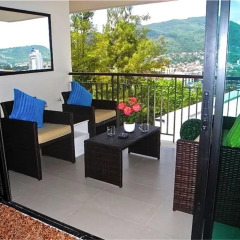Апартаменты Bliss Patong Modern Studio балкон
