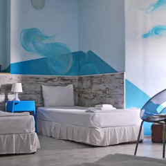 Art Hotel Simona 3* Стандартный номер с разными типами кроватей фото 2