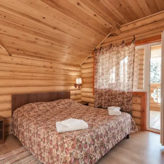 Эко-отель Озеро Дивное 3* Стандартный номер с двуспальной кроватью фото 5