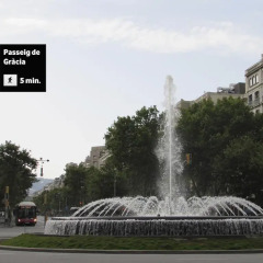 Отель Pension Cerdaña Барселона парковка