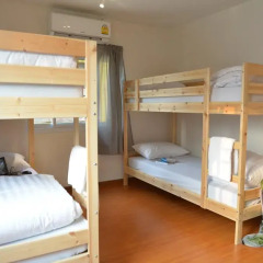 PanPan Hostel Bangkok Кровать в общем номере фото 2