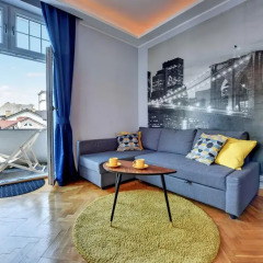 Апартаменты Apartamenty Nadmorskie Marina Apartments комната для гостей фото 3