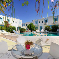 Отель Katerina Apartments Греция, Калимнос - отзывы, цены и фото номеров - забронировать отель Katerina Apartments онлайн бассейн