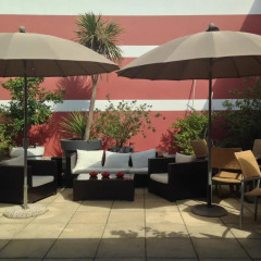 Отель Hôtel Côté Patio 3* Стандартный номер с различными типами кроватей фото 2
