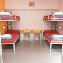 Barcelona Pere Tarrés Hostel Кровать в общем номере с двухъярусной кроватью фото 3