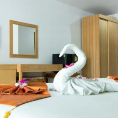 Отель Jomtien Plaza Residence 3* Номер Делюкс с различными типами кроватей фото 2