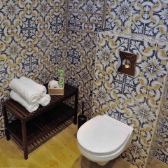 Отель Simonos apartamentai ванная фото 2