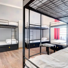 3City Hostel Кровать в общем номере с двухъярусной кроватью фото 2