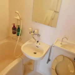 Отель Guest House Hokorobi Фукуока ванная фото 2