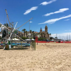 Hotel Piccadilly Sitges пляж