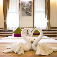 Отель Green View Village Resort 3* Стандартный номер с различными типами кроватей фото 8