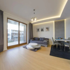 Отель Dom & House - Apartamenty Nadmorski Dwór комната для гостей