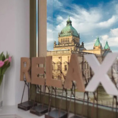 Апартаменты Stadtbleibe Apartments комната для гостей фото 3