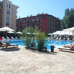 Отель Sun & Sea Apartments Болгария, Солнечный берег - отзывы, цены и фото номеров - забронировать отель Sun & Sea Apartments онлайн бассейн