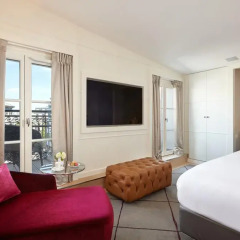 Отель Hôtel Opéra Richepanse 4* Люкс с различными типами кроватей фото 16