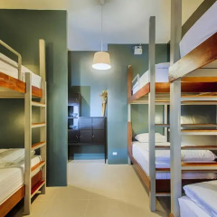 Hom Hostel & Cooking Club Кровать в женском общем номере фото 3