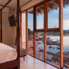 Отель Tamarina Bed & Bistro Таиланд, Самуи - отзывы, цены и фото номеров - забронировать отель Tamarina Bed & Bistro онлайн балкон