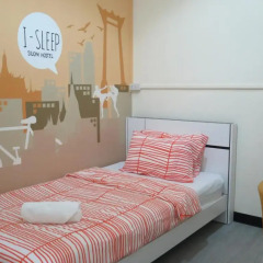 I-Sleep Silom Hostel Номер Делюкс с различными типами кроватей фото 3
