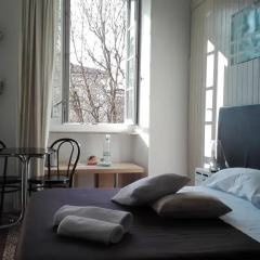 Отель 7 Rooms Turin Стандартный номер с двуспальной кроватью фото 11