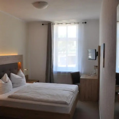 Hotel Pension Zum Alten Fahrhaus 3* Стандартный номер с двуспальной кроватью фото 2