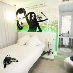 Отель Dormirdcine Cooltural Rooms Испания, Мадрид - отзывы, цены и фото номеров - забронировать отель Dormirdcine Cooltural Rooms онлайн комната для гостей фото 4