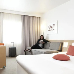 Отель Novotel Brugge Centrum 3* Улучшенный номер с различными типами кроватей фото 3