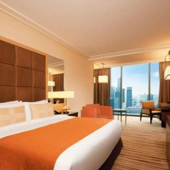 Отель Marina Bay Sands 5* Номер Делюкс с двуспальной кроватью фото 3