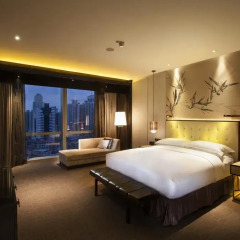 Отель Hilton Shenzhen Futian 4* Стандартный номер с различными типами кроватей фото 3