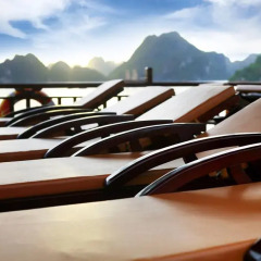 Отель Halong Golden Lotus Cruise 3* Номер Делюкс с различными типами кроватей