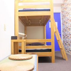 Отель K's House Tokyo Кровать в общем номере фото 7