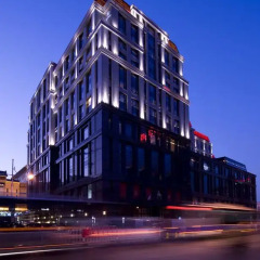 Отель Hilton Beijing Wangfujing 5* Номер Делюкс с различными типами кроватей фото 4