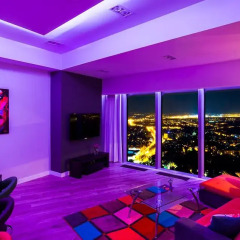 Отель Sky Tower Wroclaw 46th Floor Penthouse Вроцлав фитнесс-зал