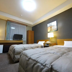 Hotel Route-Inn Court Fujioka 3* Стандартный номер с 2 отдельными кроватями фото 4