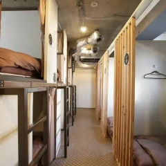SAMURAIS HOSTEL Ikebukuro Кровать в общем номере с двухъярусной кроватью фото 7