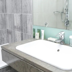 Отель Hilton London Canary Wharf 4* Номер Делюкс с различными типами кроватей фото 6