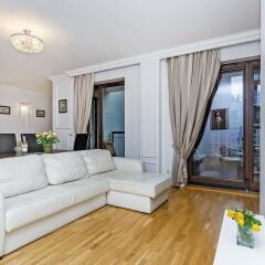 Апартаменты Blue Mandarin Apartments - Szafarnia комната для гостей фото 5