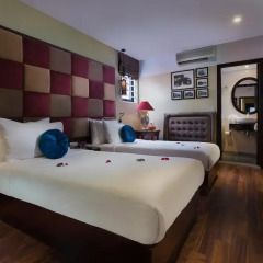 Hanoi Trendy Hotel & Spa 3* Номер Делюкс с различными типами кроватей фото 14