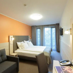Wellton Riga Hotel & SPA 4* Стандартный номер с двуспальной кроватью фото 14