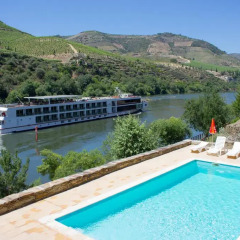 Hotel Casa Do Tua Карраседа-ди-Аншаис бассейн фото 2