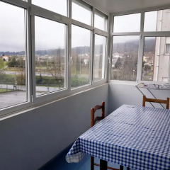 Отель Albergue Pension Flavia Падрон балкон
