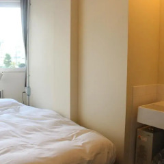 Отель Wise Owl Hostels Tokyo Стандартный номер с двуспальной кроватью (общая ванная комната) фото 5