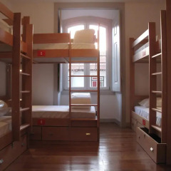 Inn Possible Lisbon Hostel Кровать в общем номере с двухъярусной кроватью фото 2