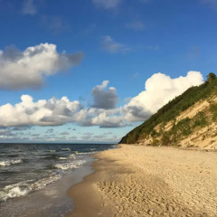 Отель Willa Plażowa пляж