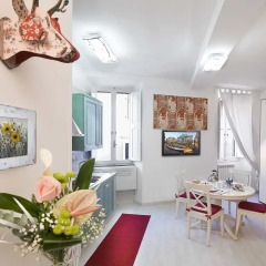Отель Navona Open Space Aparthotel Улучшенные апартаменты с различными типами кроватей фото 2