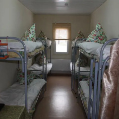 Hostel Moscow Star Кровать в мужском общем номере с двухъярусной кроватью фото 2