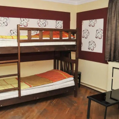 Hostel Vake Garden Стандартный семейный номер с двуспальной кроватью фото 3